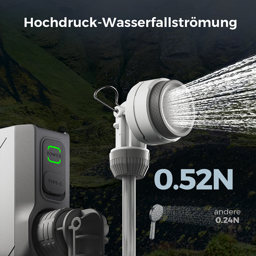 TINY SHOWER – Die kleinste tragbare Sofortdusche der Welt