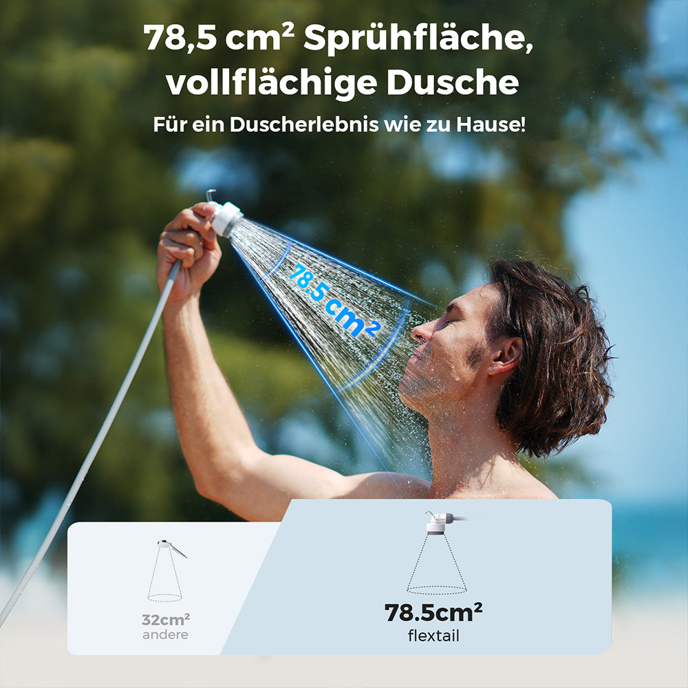TINY SHOWER – Die kleinste tragbare Sofortdusche der Welt