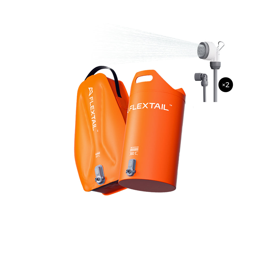 TINY SHOWER BUCKET & BAG——Deine mobile Duschstation