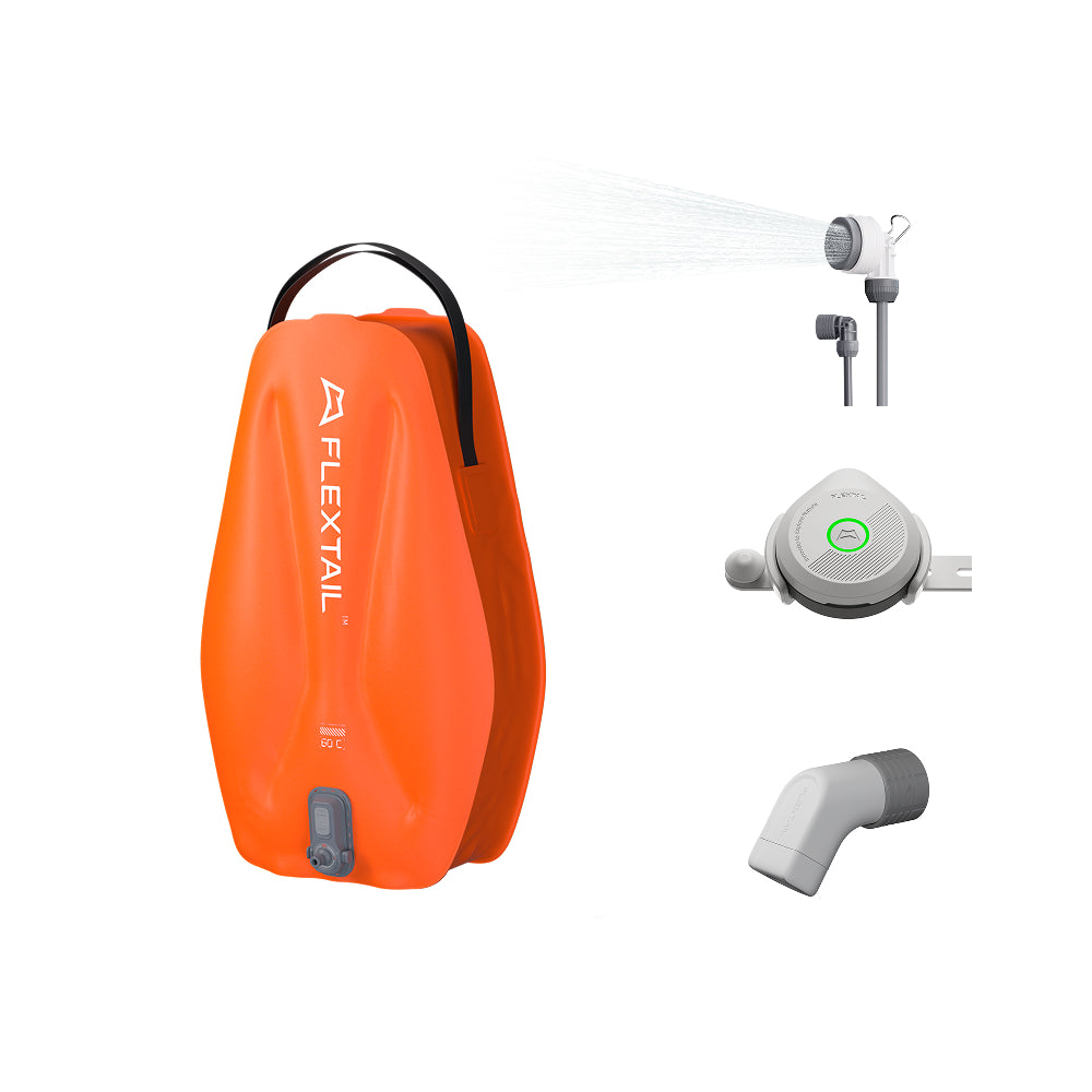 TINY SHOWER BUCKET & BAG——Deine mobile Duschstation