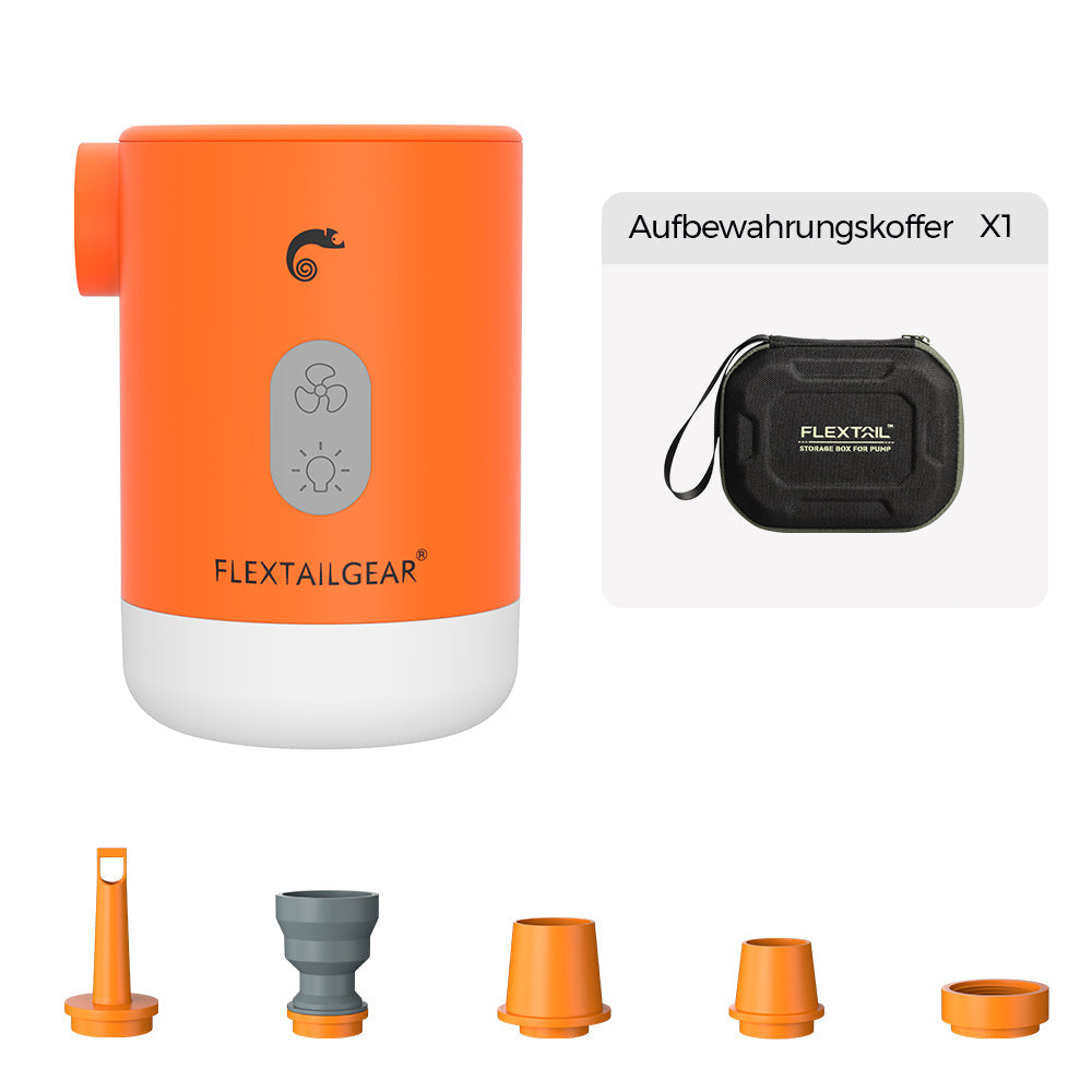 MAX PUMP 2 PRO - 4-in-1 tragbare + wiederaufladbare 3600mAh Luftpumpe