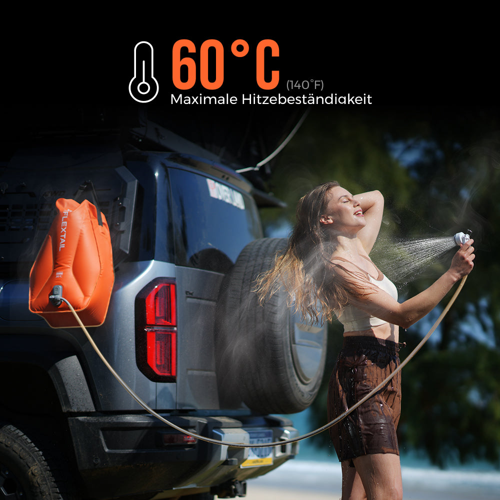 TINY SHOWER BUCKET & BAG——Deine mobile Duschstation (Vorverkauf)