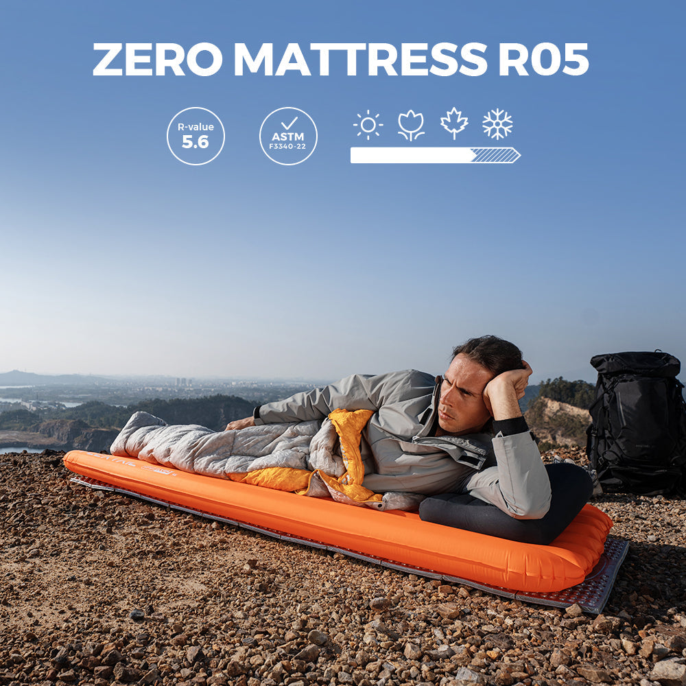 ZERO MATTRESS R05 - 5.6 R-value Ultraleichte Luftmatratze