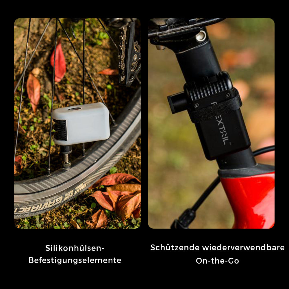 TINY BIKE PUMP - Ultra Mini 100 PSI wiederaufladbare Fahrradpumpe