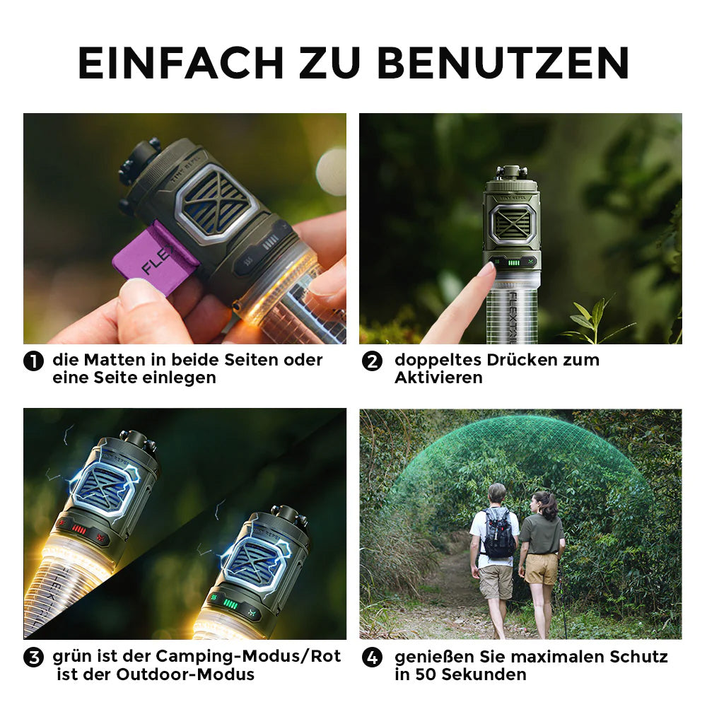 TINY REPELLER S - 2-in-1 Tragbares Mückenschutzmittel