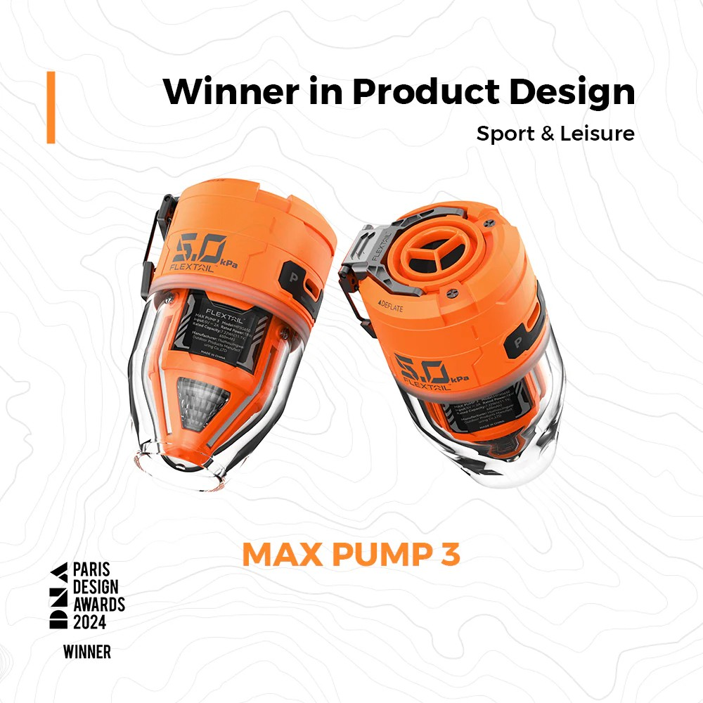 MAX PUMP 3 - Wiederaufladbare 2-in-1 Hochgeschwindigkeits Luftpumpe