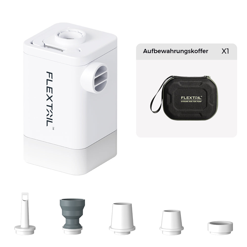 MAX PUMP 2 PLUS - 4-in-1 tragbare wiederaufladbare 4800mAh Luftpumpe