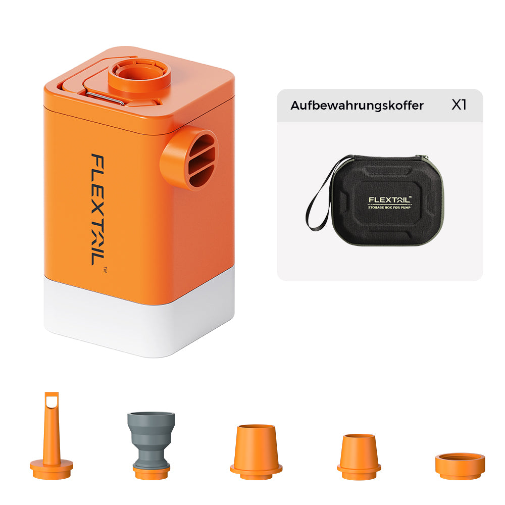 MAX PUMP 2 PLUS - 4-in-1 tragbare wiederaufladbare 4800mAh Luftpumpe