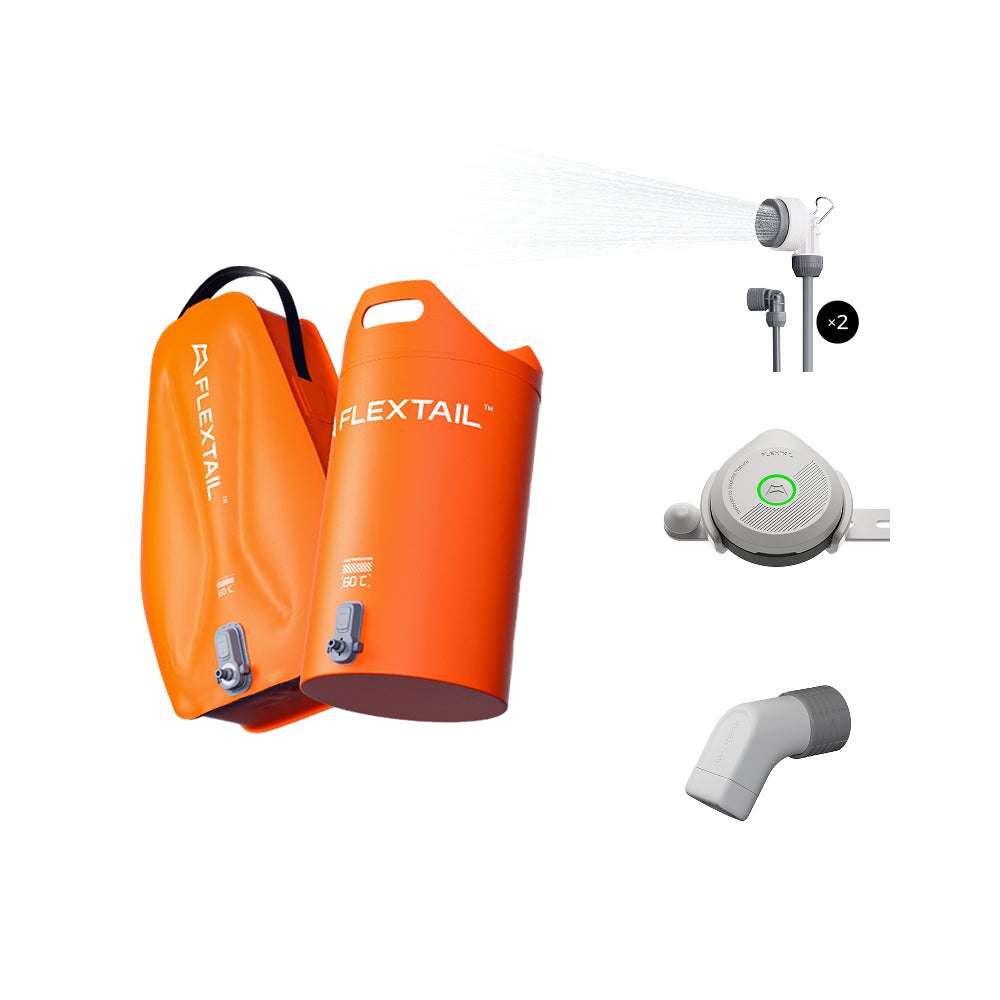 TINY SHOWER BUCKET & BAG——Deine mobile Duschstation (Vorverkauf)