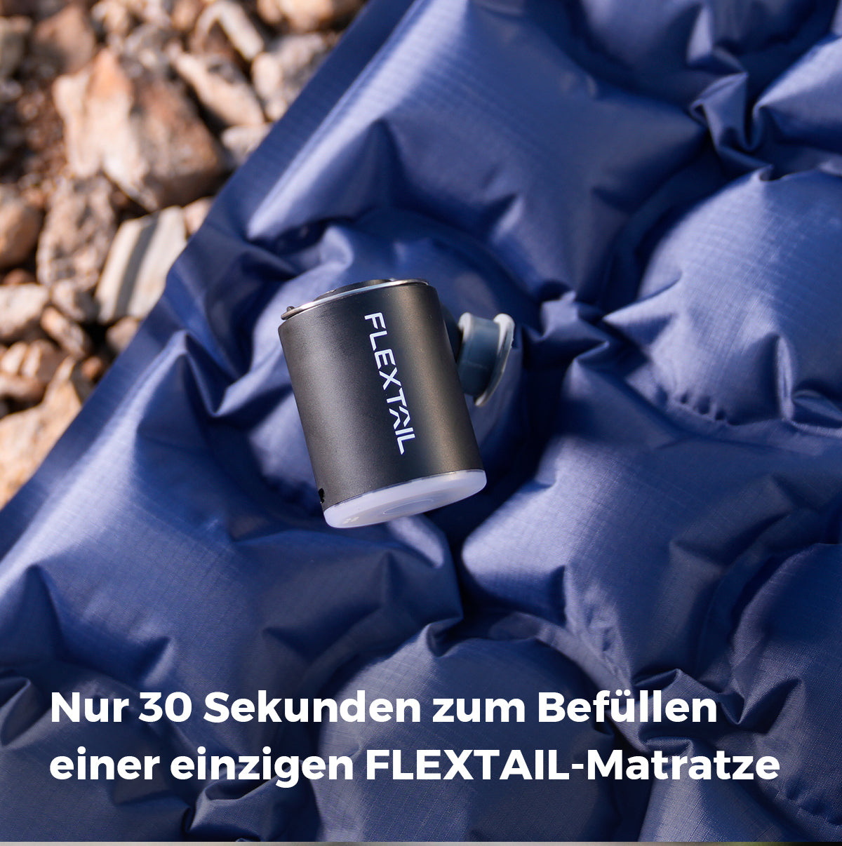 TINY PUMP X 2024 - 3-in-1 Wiederaufladbare Mini Luftpumpe