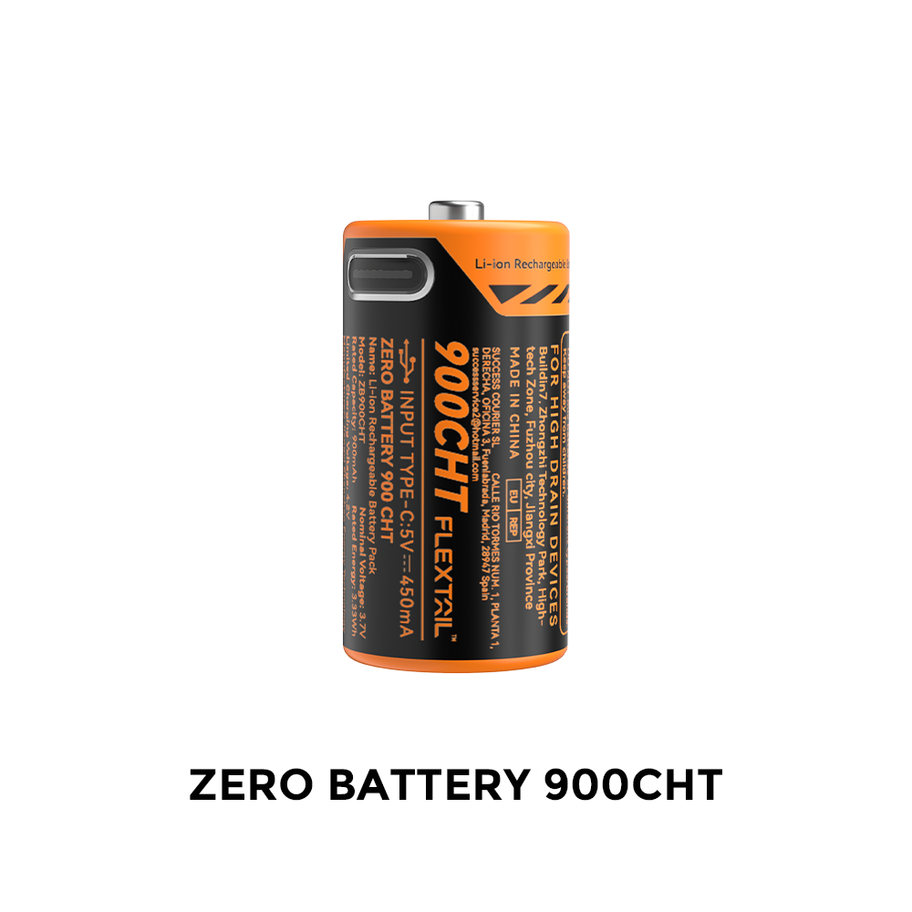 ZERO QUARK BATTERY - Hochleistungs RCR123A Li-Ionen Akku